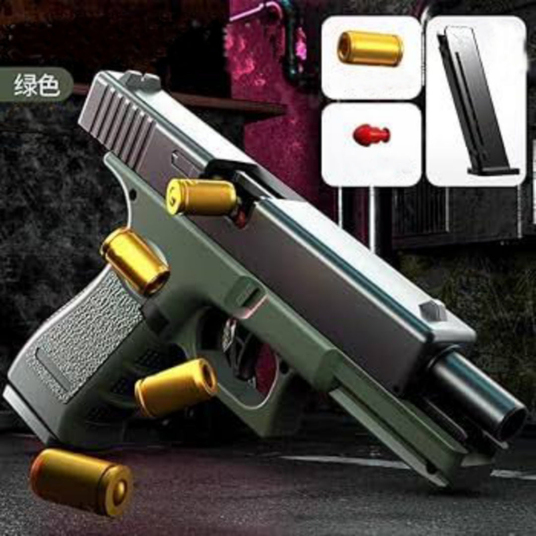 Semi-Auto Foam Dart Toy Blaster Gun