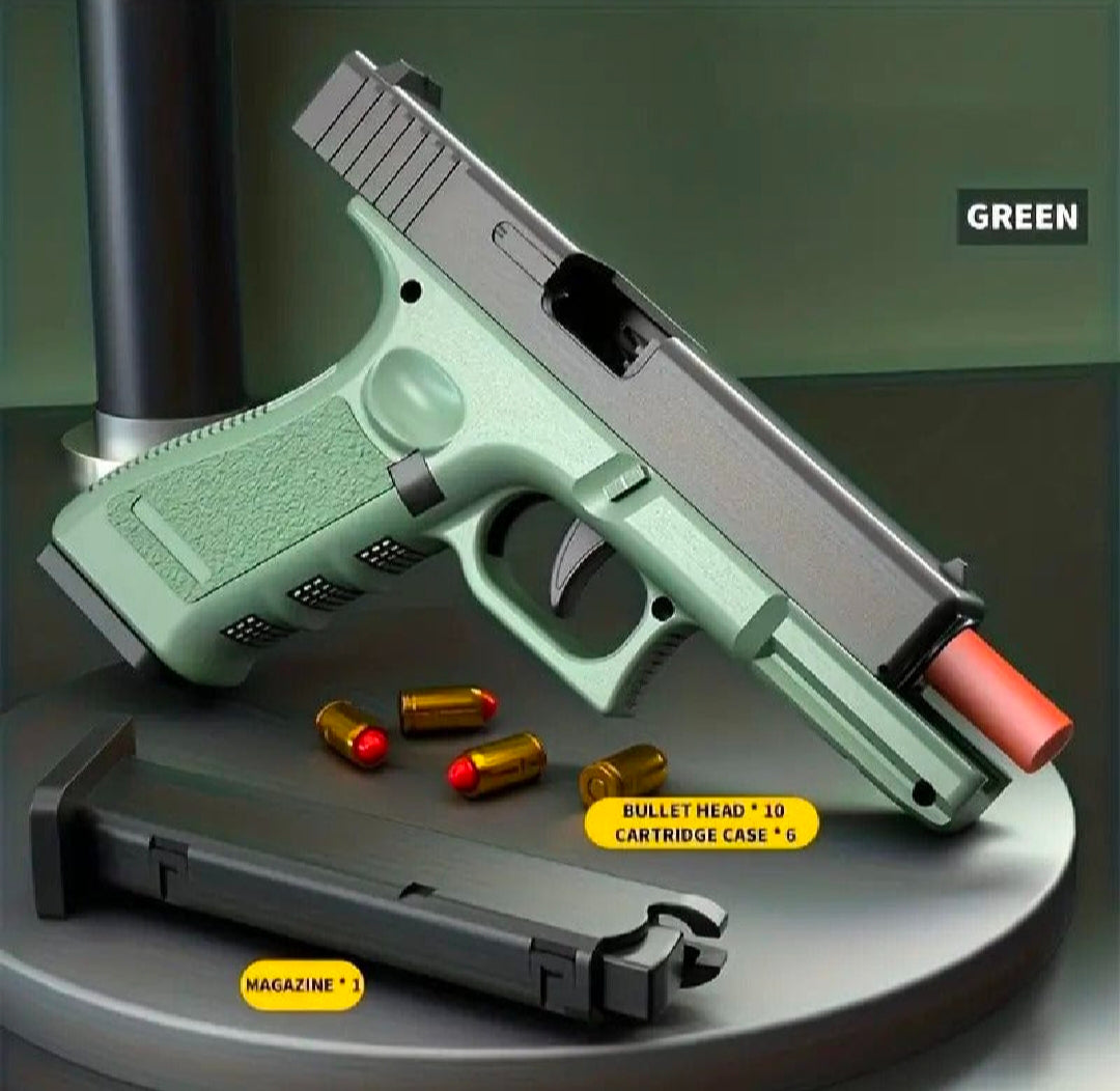 Semi-Auto Foam Dart Toy Blaster Gun