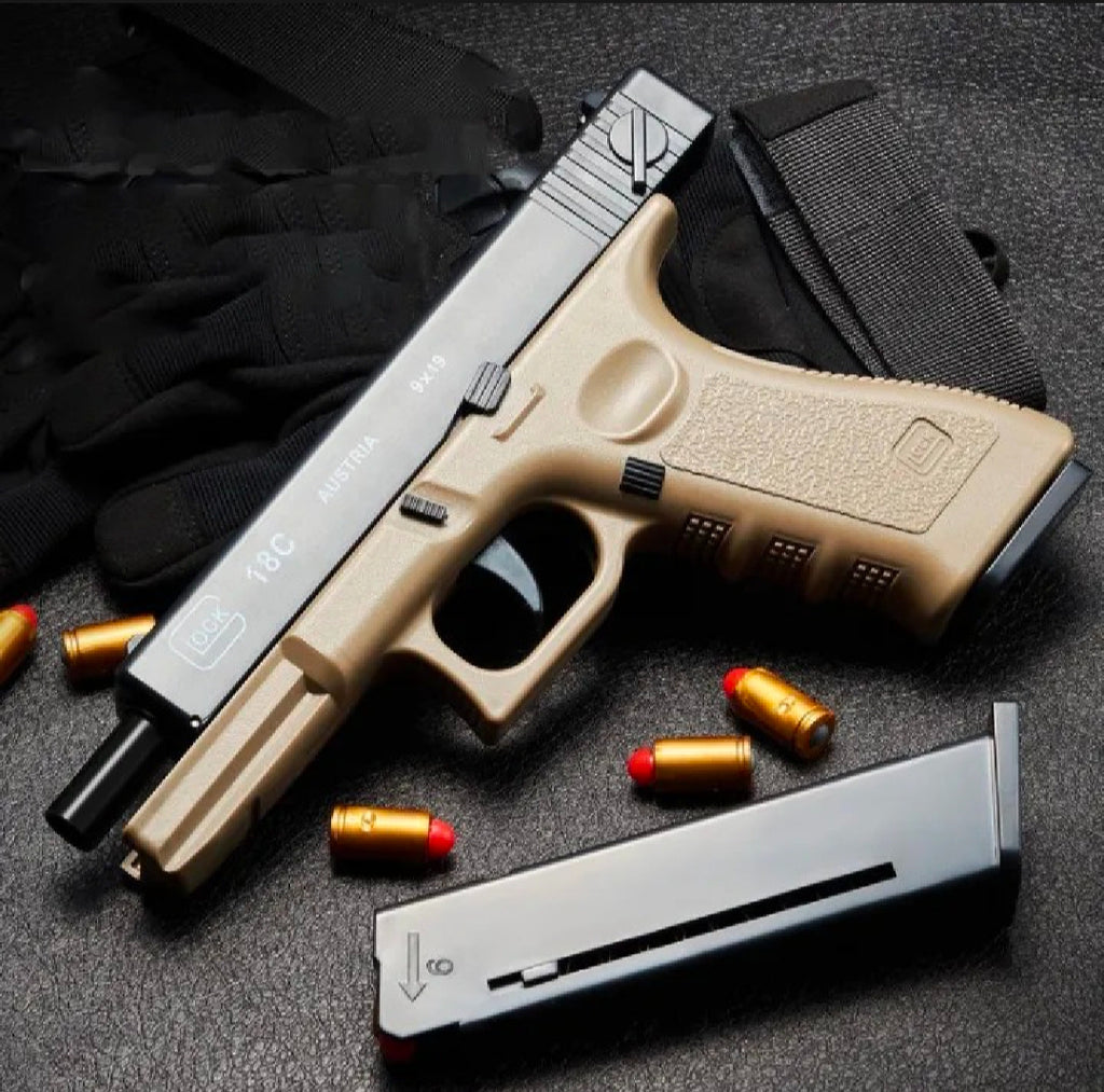 Semi-Auto Foam Dart Toy Blaster Gun