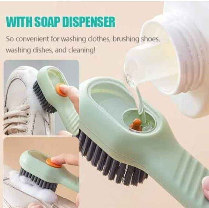 Multifunctional Liquid Dispenser Shoe Cleaning Brush