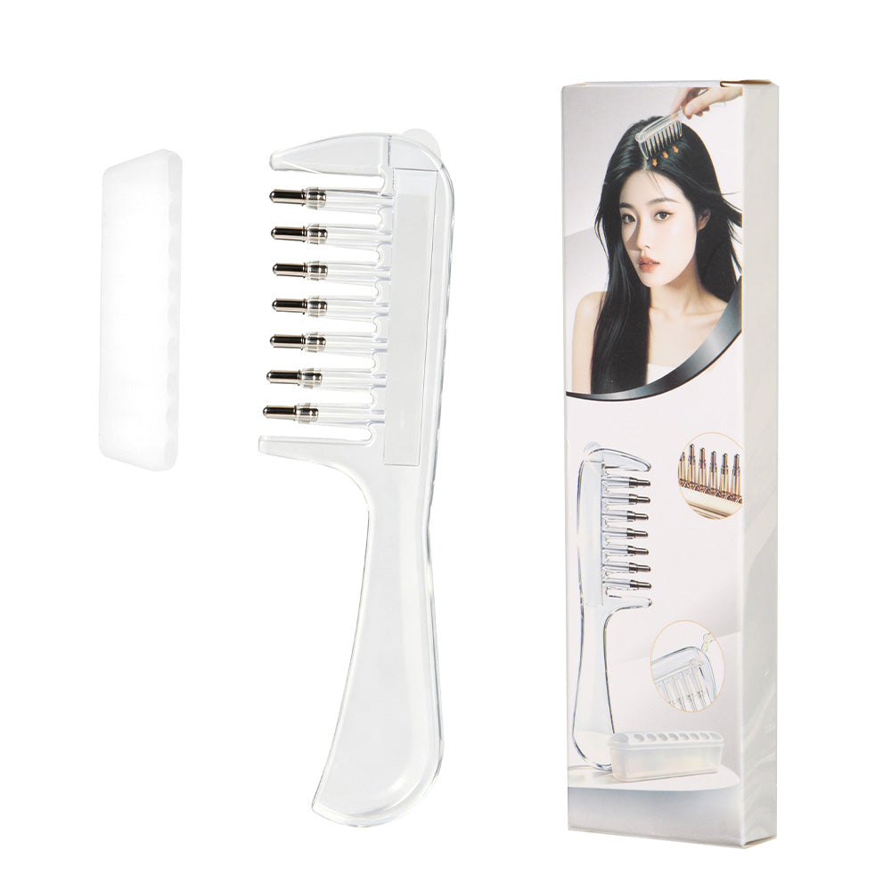 Transparent Essential Oil Applicator Massage Comb