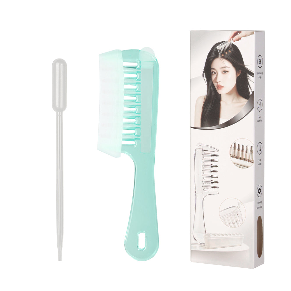 Transparent Essential Oil Applicator Massage Comb